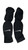 Used, Nike, Soccer Shin Guards, Junior, Black, S/M View 1