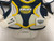 Used Bauer SP2000 JR Junior Shoulder Pads White And Navy Blue MD 11855-S000202725 View 3