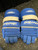 Used Brine L33 Lacrosse Gloves Mens Royal Blue LG 11162-S000452659 View 2