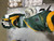 Used Vaughn SLR3 PRO CARBON COMBO - CUSTOM Senior Goalie Catcher Green 11605-C000218222 View 1