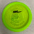Used Innova CHAMPION LEOPARD Disc Golf Driver Green 175g 11762-S000078588 View 2