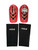 Used Mitre Soccer Shin Guards Youth Red SM 11732-S000365701 View 1