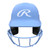 Used Rawlings RX2 Batting Helmet w/Mask Carolina Blue S/M 11890-S000142399 View 1