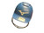 Used Mizuno BATTING HELMET Batting Helmet w/Mask Royal Blue MD 11846-S000103946 View 1