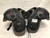 Used Schutt JR BLOCKER 32-34 FB Shoulder Pads Black LG 11668-S000119900 View 1