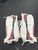 Used Warrior SWAGGER Goalie Leg Pads Senior White 31" 11162-S000452852 View 1