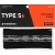New TYPE 5S BLK/WHT SEMI-SOFT MESH 11860-SKG5SBKWT View 3