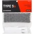 New TYPE 5S WHT/BLK SEMI-SOFT MESH 11860-SKG5SWTBK View 2