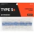 New TYPE 5S WHT/BLU SEMI-SOFT MESH 11860-SKG5SWTBL View 2