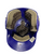 Used Rawlings COOLFLO Batting Helmet No Mask Royal Blue SM 11479-S000421445 View 3
