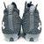 Used Under Armour SPOTLIGHT CLONE Adult FB Cleats Silver And Black Senior 8 11805-S000079826 View 4