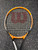 Used Wilson SERENA Junior Tennis Racquet Orange 23" 11162-S000452952 View 3