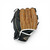 Used Easton SC1100 Baseball/Softball Glove 11" Right Hand Throw Black/Tan, palm view View 2