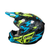 Used Fly Racing KINETIC Youth Motocross Helmet Royal Blue Y Medium View 2