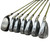 Used KZG FORGED EVOLUTION Mens Iron Set RH 4I-PW 11484-S000303452 View 5