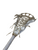 Used Nike VICTORY Womens Complete Lacrosse Stick White w/ Arise Head 43" 11731-S000164394 View 3