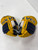 Used Fischer CT850 WOLVES 97 Youth Gloves Navy Blue 10" 11891-S000318014 View 1