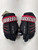 Used Warrior QX3 Youth Gloves Black And Red 8" 11891-S000318086 View 1