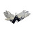 Used Easton ADULT GLOVES XL BB/SB Batting Gloves White XL 11617-S000344752 View 2