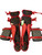 Used MacGregor RED B66 SHINGUARDS PLUS KNEE SAVERS Catchers Leg Guards Red Junior 11884-S000063332 View 2