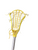 Used DeBeer WOMENS LACROSSE STICK Wmn Atk/Mid Complete Stick Yellow 11613-S000181837 View 2
