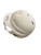 Used Rawlings WHITE BASEBALL HELMET Batting Helmet w/Mask White MD 11884-S000063349 View 2