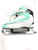 Used DBX SOFT WomensFigure Skate White Senior 10 11860-C000308572 View 2