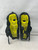 Used Bauer 3S PRO Junior Shin Guards Black 11" 11836-S000038242 View 2