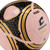 Champro Orbit Size 3 Soccer Ball, Pink/Vegas Gold/Black View 3