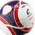 Champro Orbit Size 5 Soccer Ball, Scarlet/White/Royal View 3