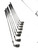 Used Ram FX Mens Iron Set RH 4I-PW 11860-S000308603 View 7
