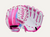 Used Wilson FLASH BB/SB Glove RH Throw Pink 12" 11937-S000090430 View 1