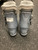 Used Salomon IRONY 4 Womens DH Ski Boot Grey 250 MP - M07 - W08 11162-S000453522 View 5