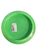 Used DGA HYPERCANE Disc Golf Driver Green 11479-S000422043 View 2