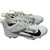 Used Nike ALPHA Jr FB Cleats White Junior 05 11890-S000142871 View 1