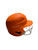 Used Rawlings HELMET Batting Helmet w/Mask Orange MD 11724-S000225704 View 1