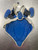 Used Wilson TBALL Catchers Chest Protector Royal Blue T-Ball 11477-S000211873 View 2
