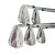 Used New Level PF-1 FORGED Men's RH Iron Set 6I-PW Extra Stiff Flex Steel Shaft 11506-S000302508 View 3
