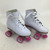 Used Chicago 1900 JUNIOR 3 QUAD SKATES Junior Roller Quad Skates White Junior 03 11752-S000077262 View 1