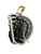Used Rawlings SHUT OUT BB/SB First Base RH Throw Black 12" 11649-S000154140 View 2