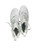 Used New Balance LAX Cleats Womens White Senior 8 11735-S000362408 View 3