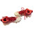 Used Under Armour LOCKED DOWN BB/SB Cleats Cardinal And White Junior 02 11760-S000091491 View 2