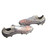 Used New Balance Soccer Cleats Silver Youth 08.5 11760-S000091499 View 2