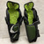 Used Bauer SUPREME ONE.6 Senior Shin Guards Black And Neon Green 14" 11855-S000203439 View 2