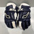 Used STX GLOVE Lacrosse Gloves Mens Navy Blue 14" 11771-S000104045 View 1