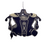 Used Warrior RABIL NEXT Lacrosse Shoulder Pads Black SM 11479-S000422245 View 1