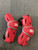 Used STX STALLION HD Lacrosse Arm Pads/Guards Red MD 11614-S000236372 View 1