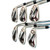 Used Taylormade R7 XD Men's RH Iron Set 5I-PW Uniflex Steel Shaft 11506-S000302829 View 4