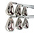 Used Taylormade R7 XD Men's RH Iron Set 5I-PW Uniflex Steel Shaft 11506-S000302829 View 3