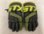 Used STX STALLION 100 Lacrosse Gloves Junior Black And Neon Green 10" 11855-S000203551 View 1